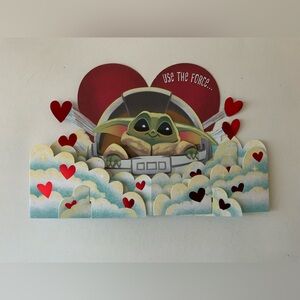 STAR WARS Yoda Valentine's Day Card